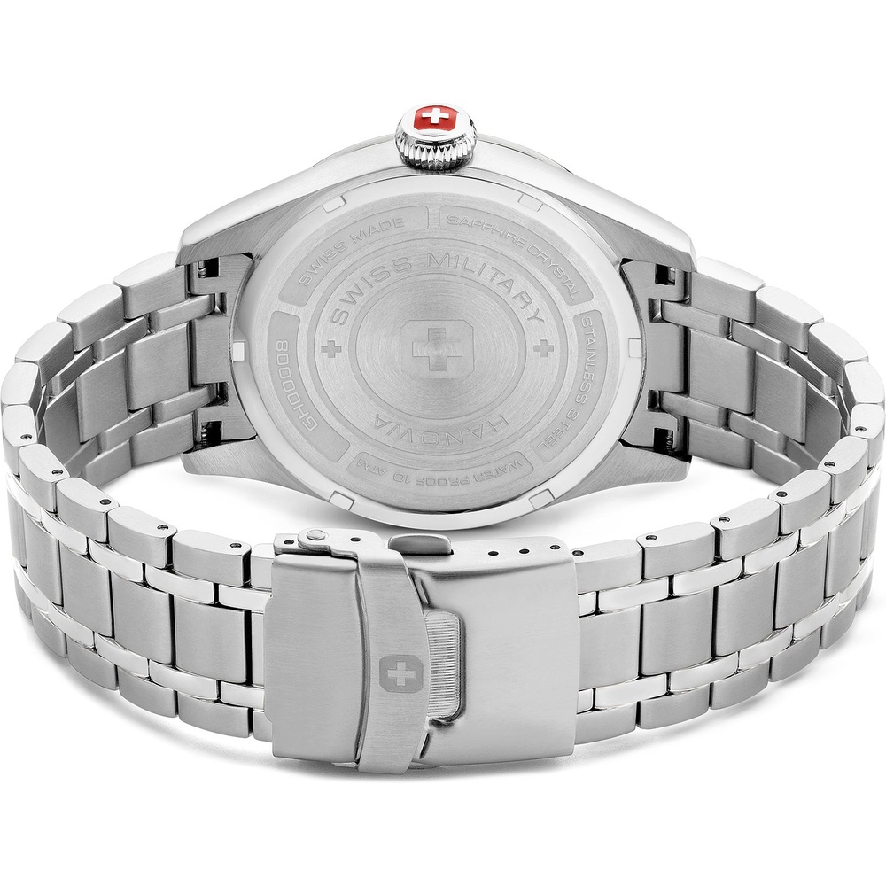 SWISS MILITARY HANOWA Montre pour hommes Acier inoxydable Montre