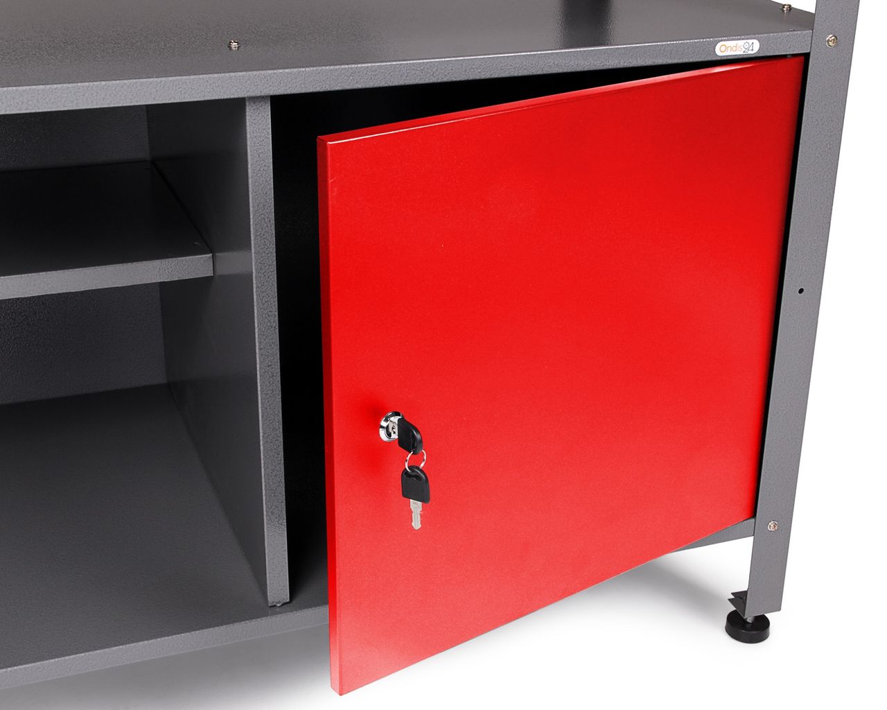 Ondis24 Werkbank Klaus 120 cm rot
