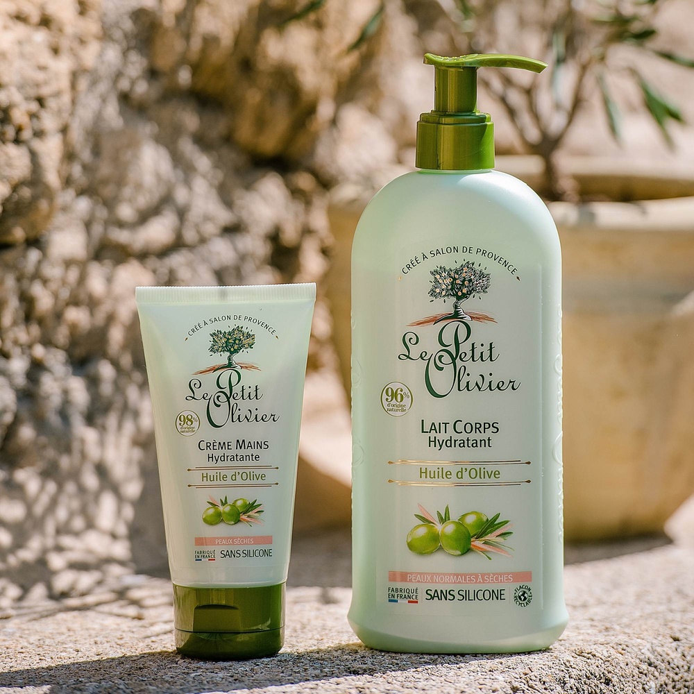 le petit olivier Lait Corps Hydratant Huile d'Olive Lait Corps - Peaux Normales à Sèches