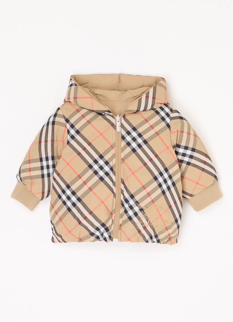 Burberry Axel divpusēja pūkaina jaka ar dūnu pildījumu