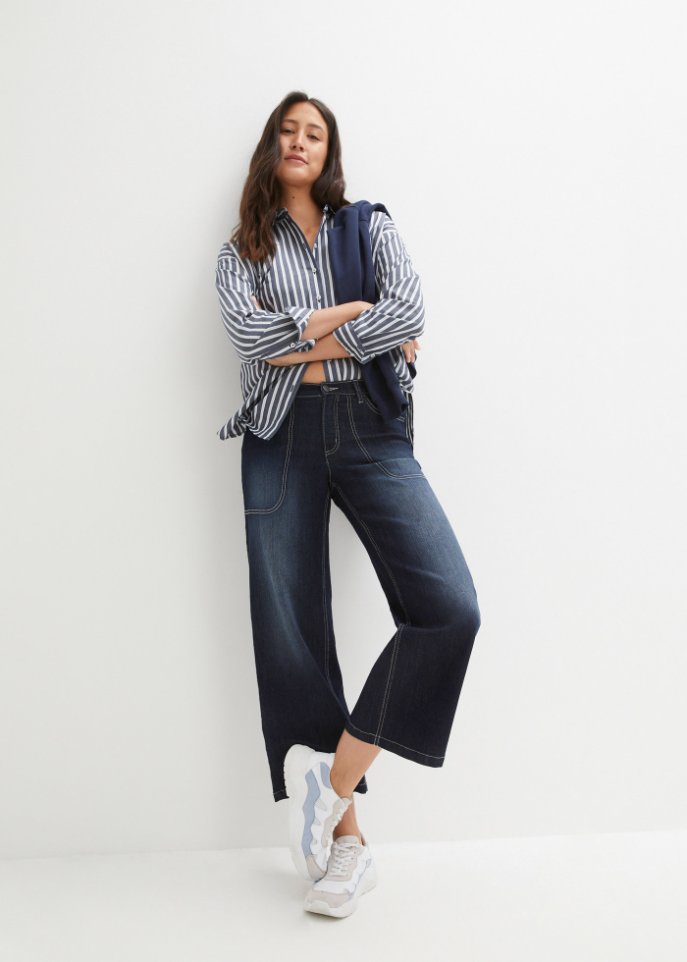 Marlene-Komfort-Stretch-Jeans , knöchelfrei