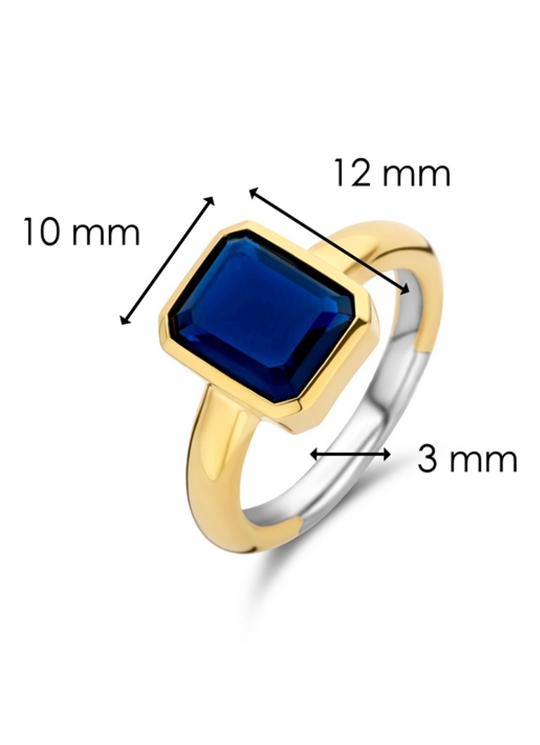 I FEEL YOU - inel placat cu aur Milan 12272BY