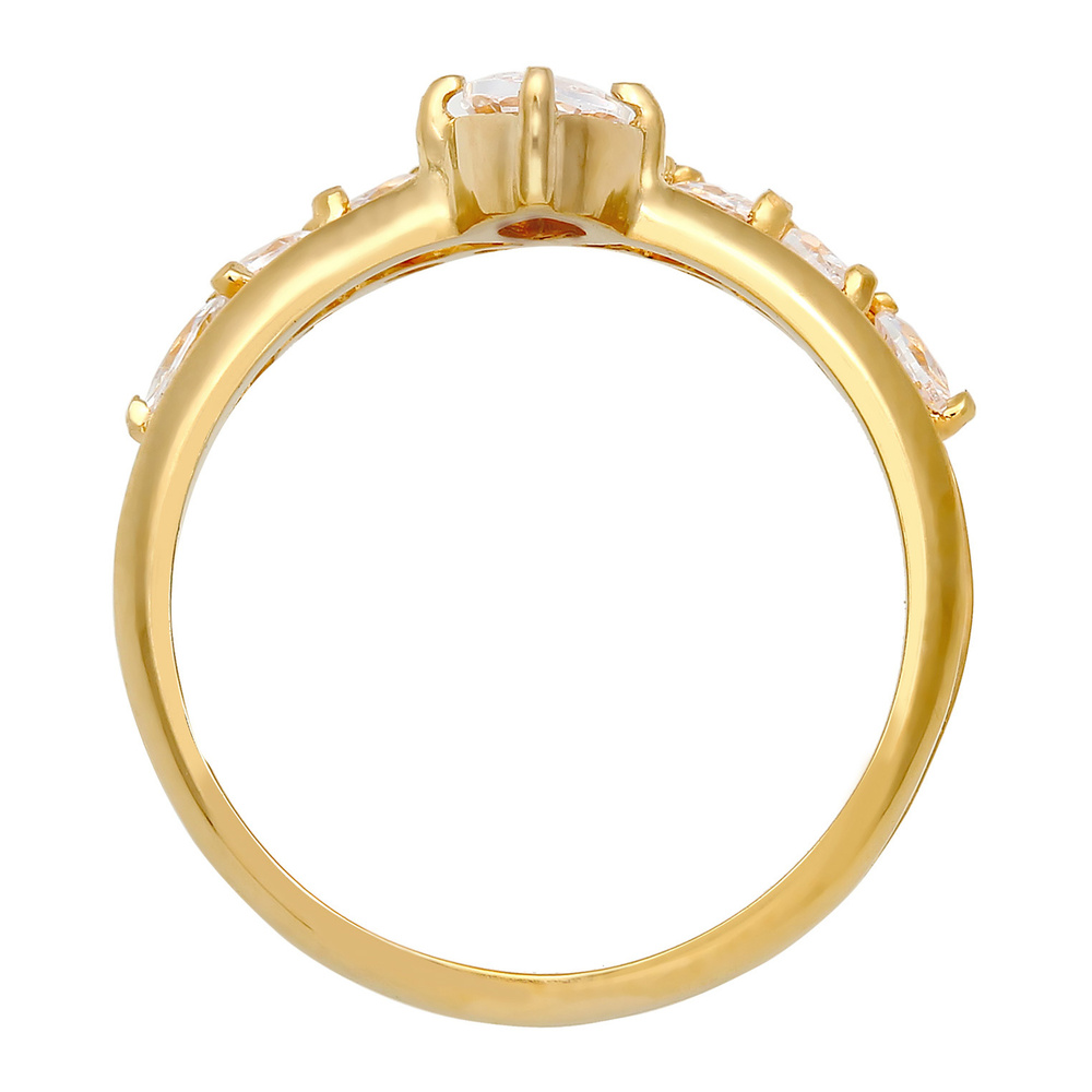 Elli PREMIUM Elli PREMIUM Bague Femmes Étincelant Élégant avec Cristaux de Zirconium en Argent Bague