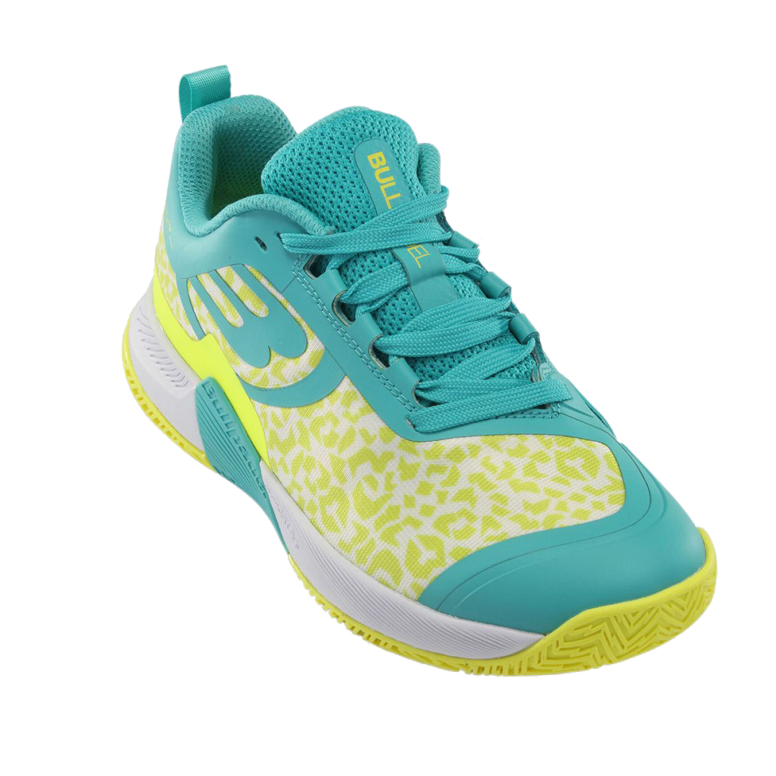 Next Hybrid Pro Padelschuh Damen - Türkis, Neongrün