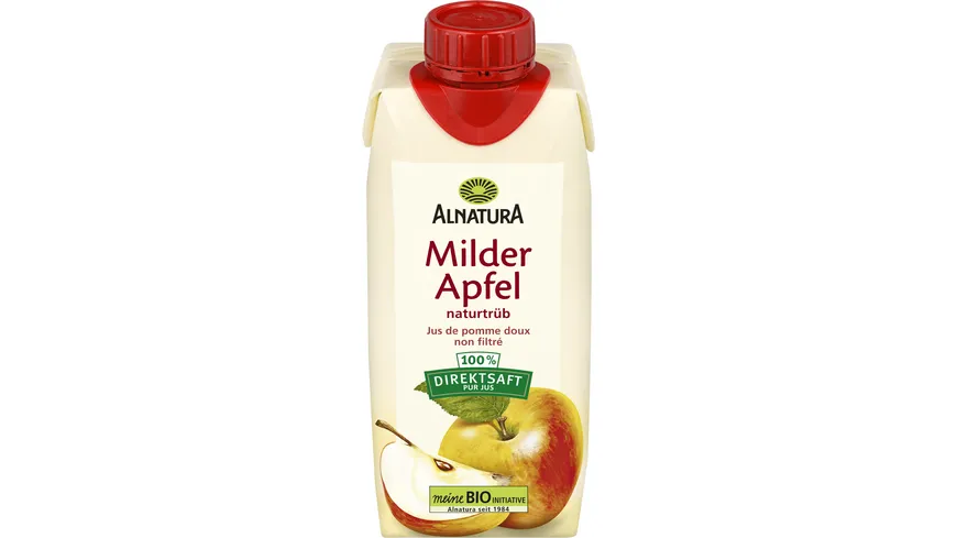Alnatura Bio Milder Apfelsaft naturtrüb 330 ml