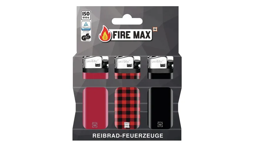FIRE MAX Feuerzeug Reibrad