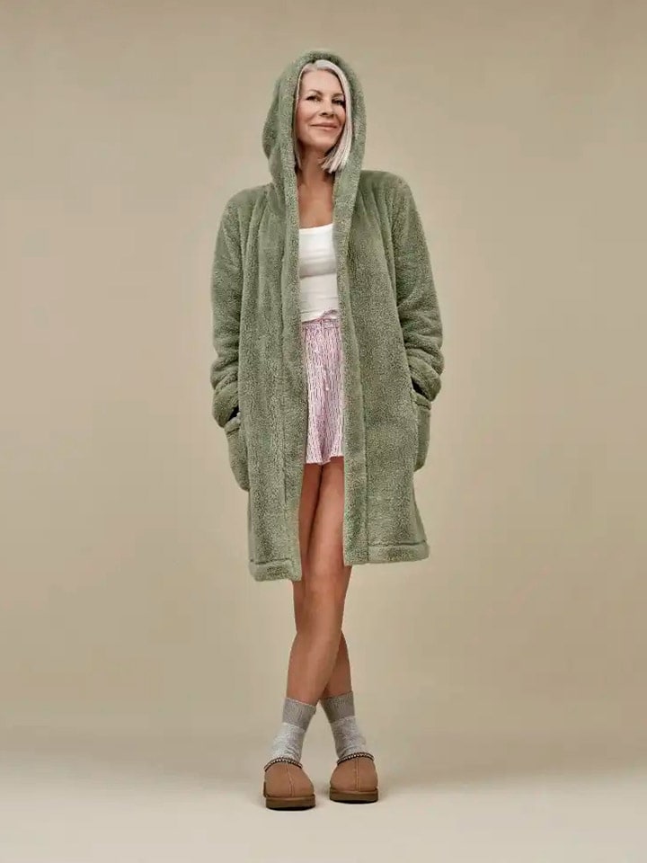 UGG Leder-Hausschuhe 