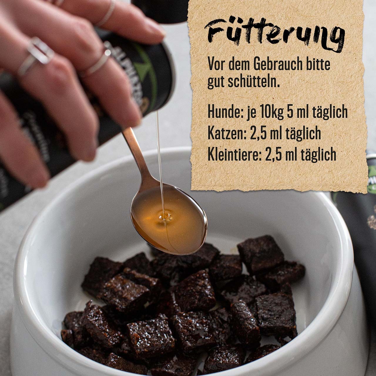 ALPHAZOO Ergänzungsfutter & Aufzucht ALPHAZOO Früher Vogel Magen & Darm Pet Liquid für Hunde, Katzen und Nagetiere