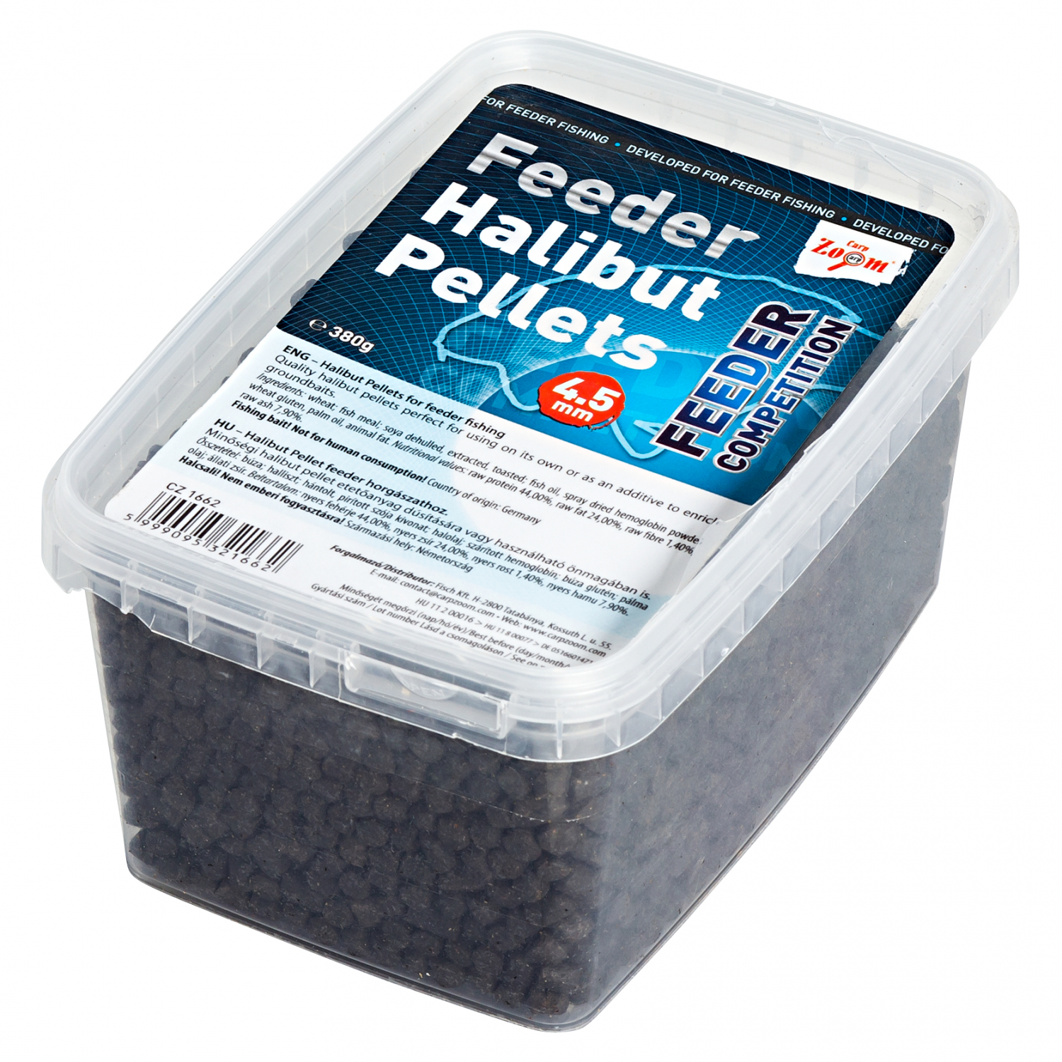 Carp Zoom Pellets Halibut Feeder Competition