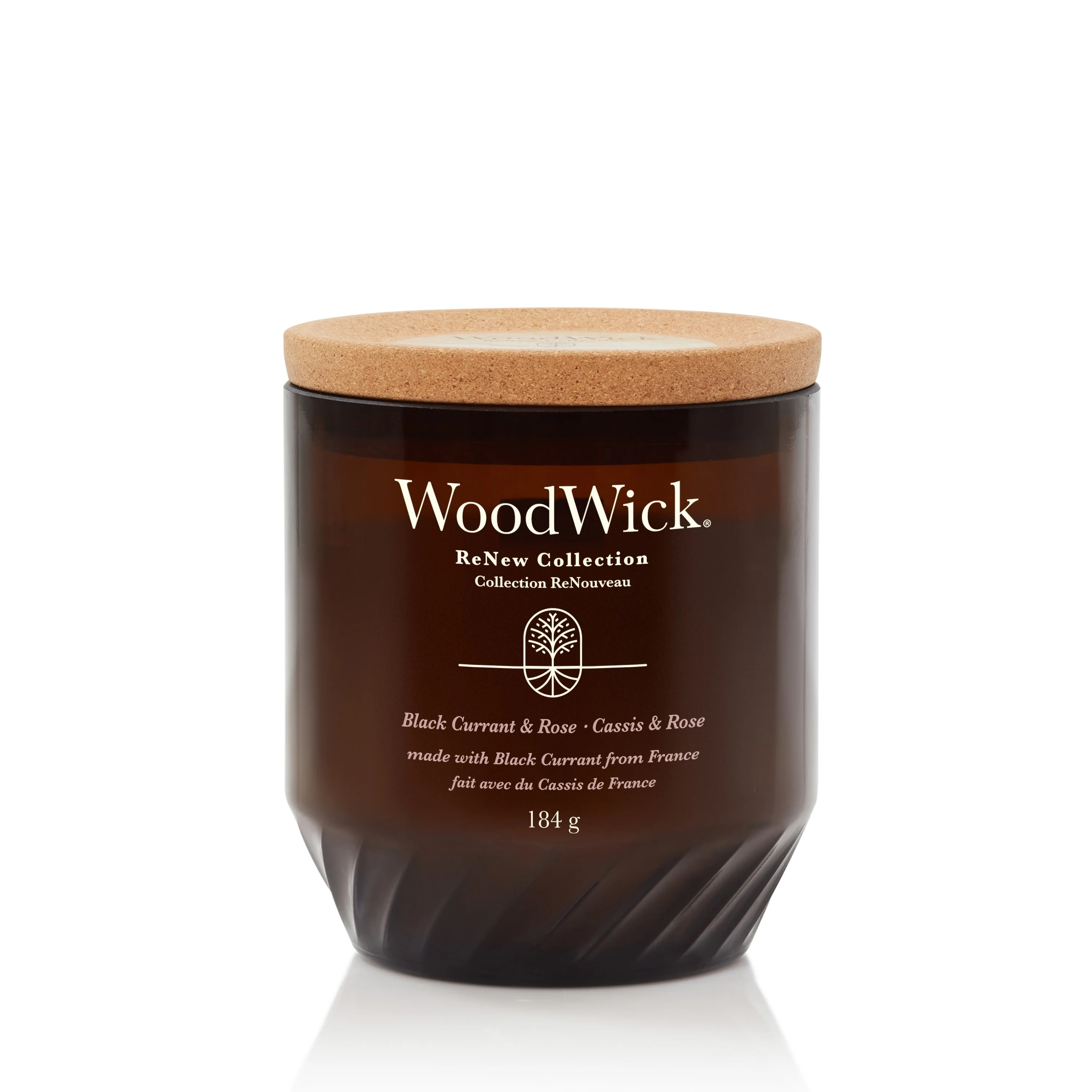 Vela aromática ReNew Candles de grosella negra y rosa
