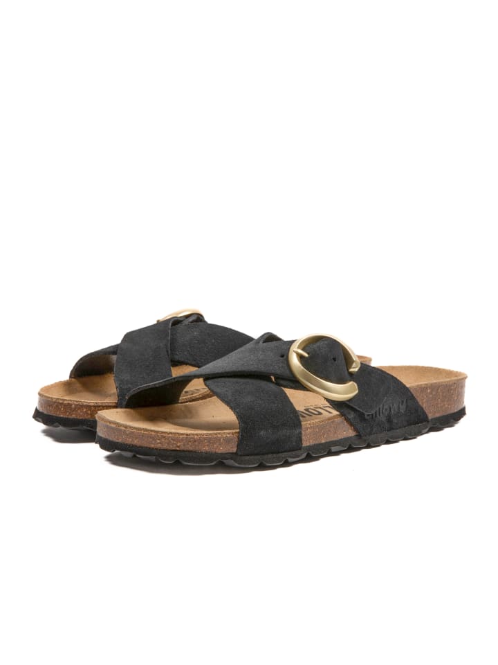 billowy Pantoletten  in schwarz günstig kaufen