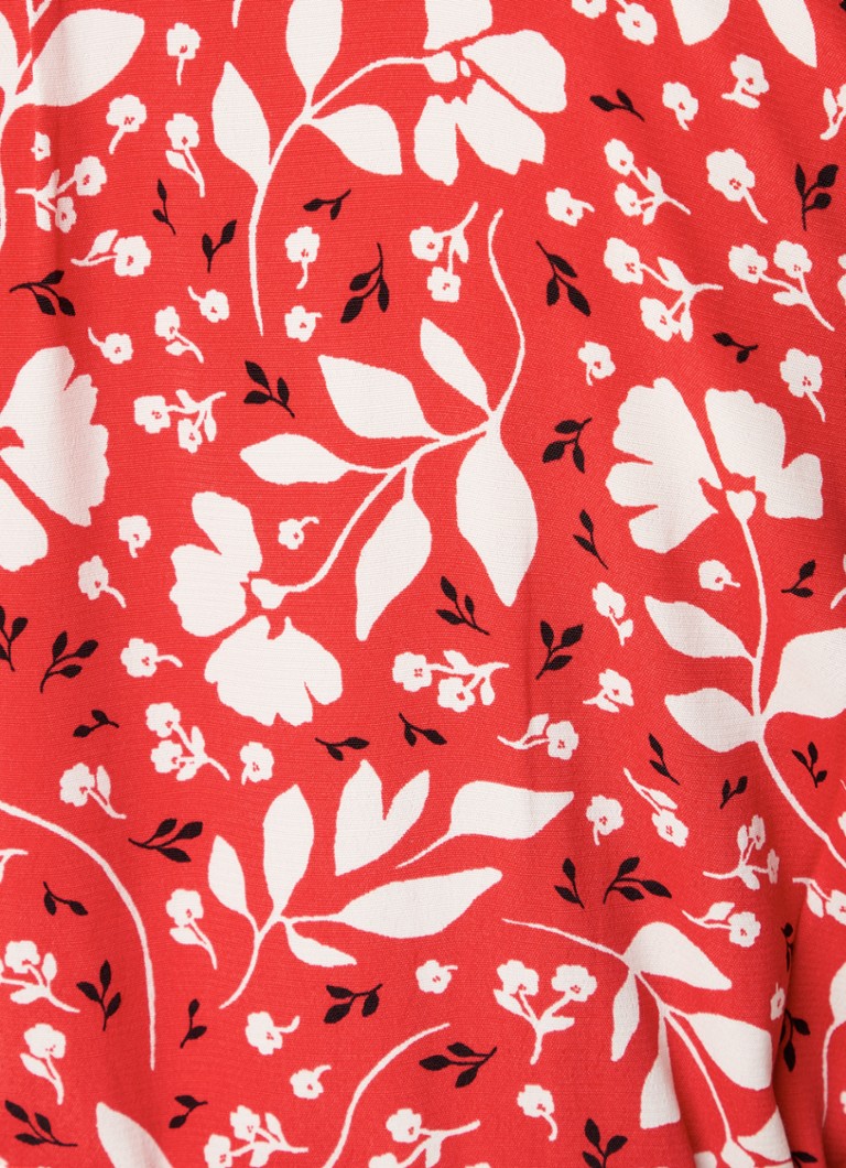 Abito corto a blusa Erin di Hobbs con stampa floreale e cintura da annodare