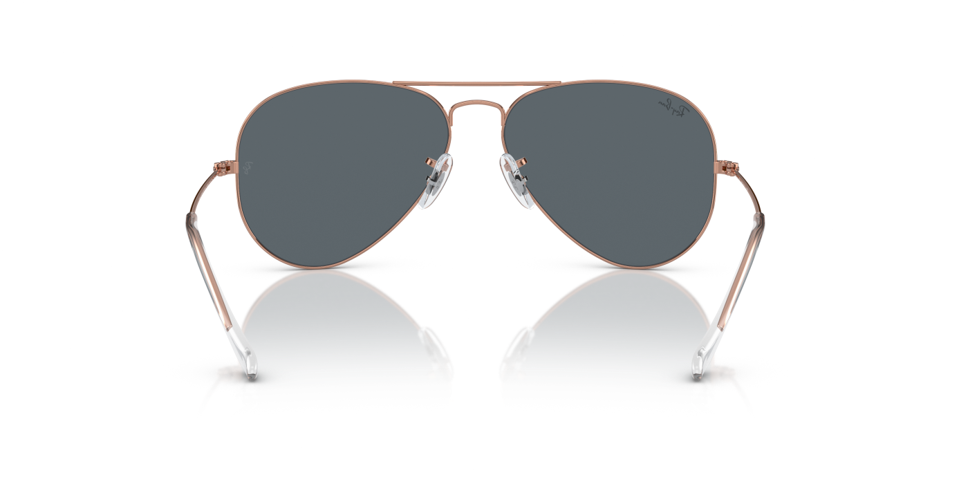 AVIATOR ROSE GOLD - Albastru-roz-auriu strălucitor