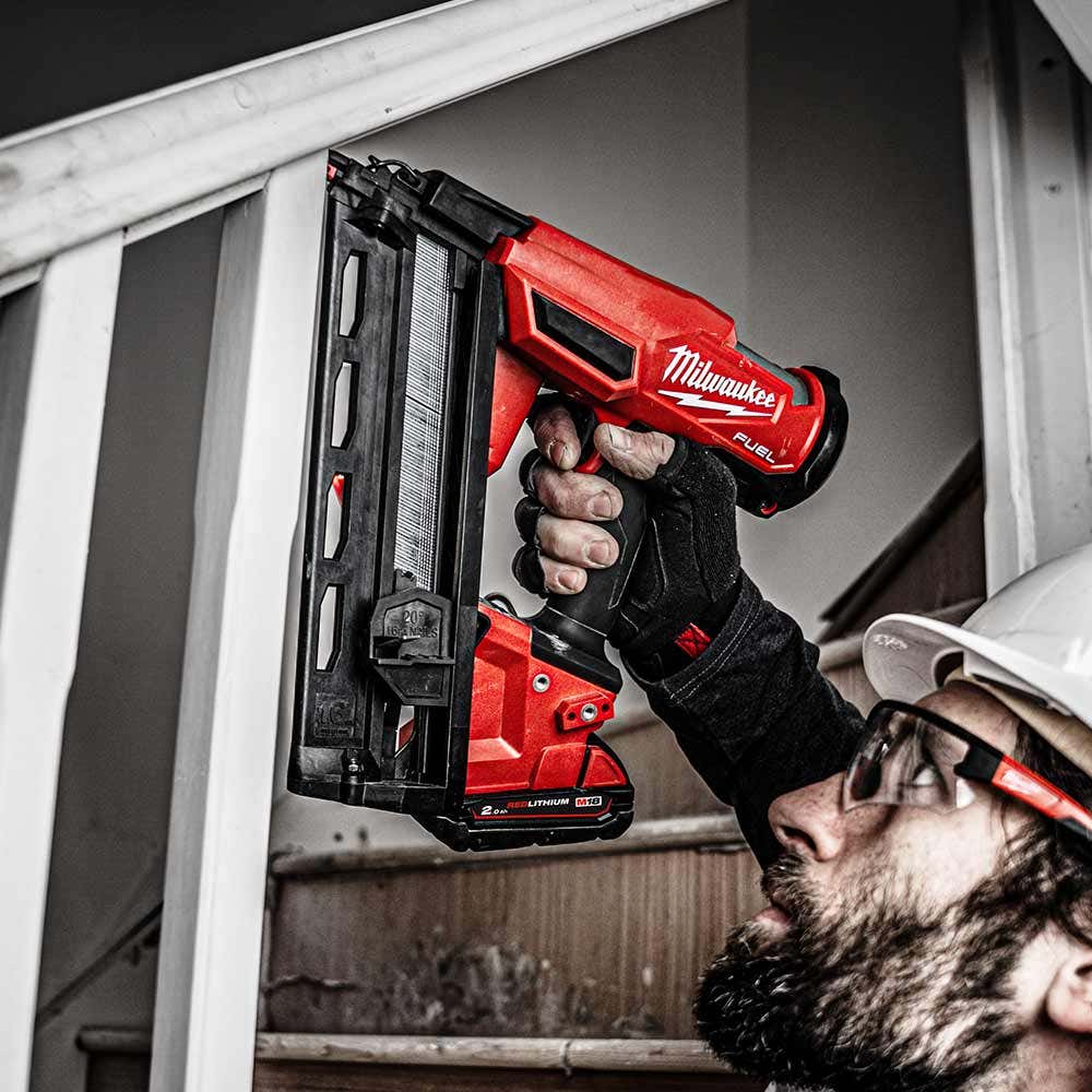MILWAUKEE 18V Fuel 16 Gauge 20 Degree Angled Finishing Nailer Skin M18FN16GA-0C