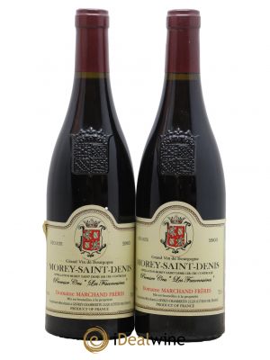 Morey Saint-Denis 1er Cru Faconnières Marchand Frères 2003 - Lot de 2 Bouteilles