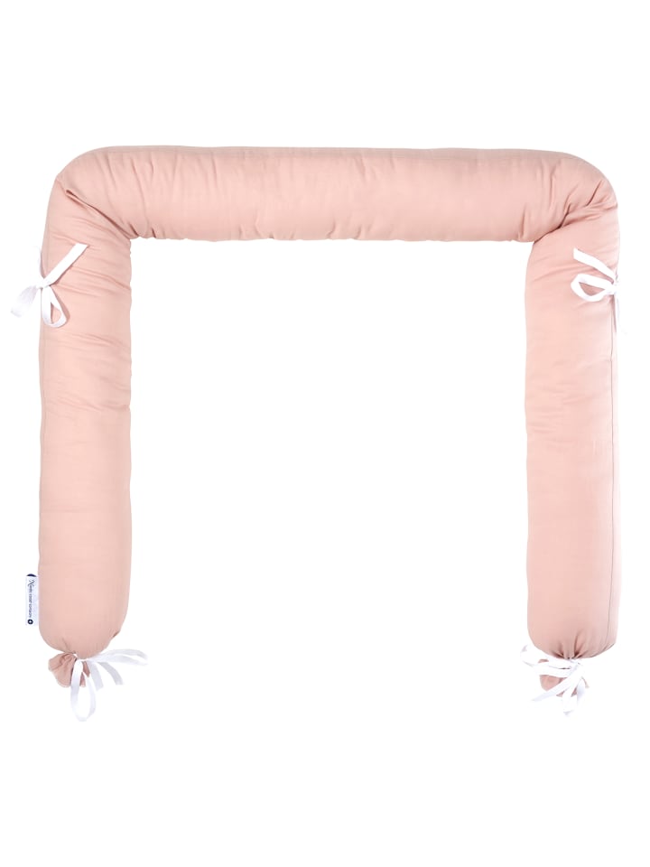 nordic coast company  Bettschlange in Rosa -  hell (L) 180 cm günstig kaufen onesize