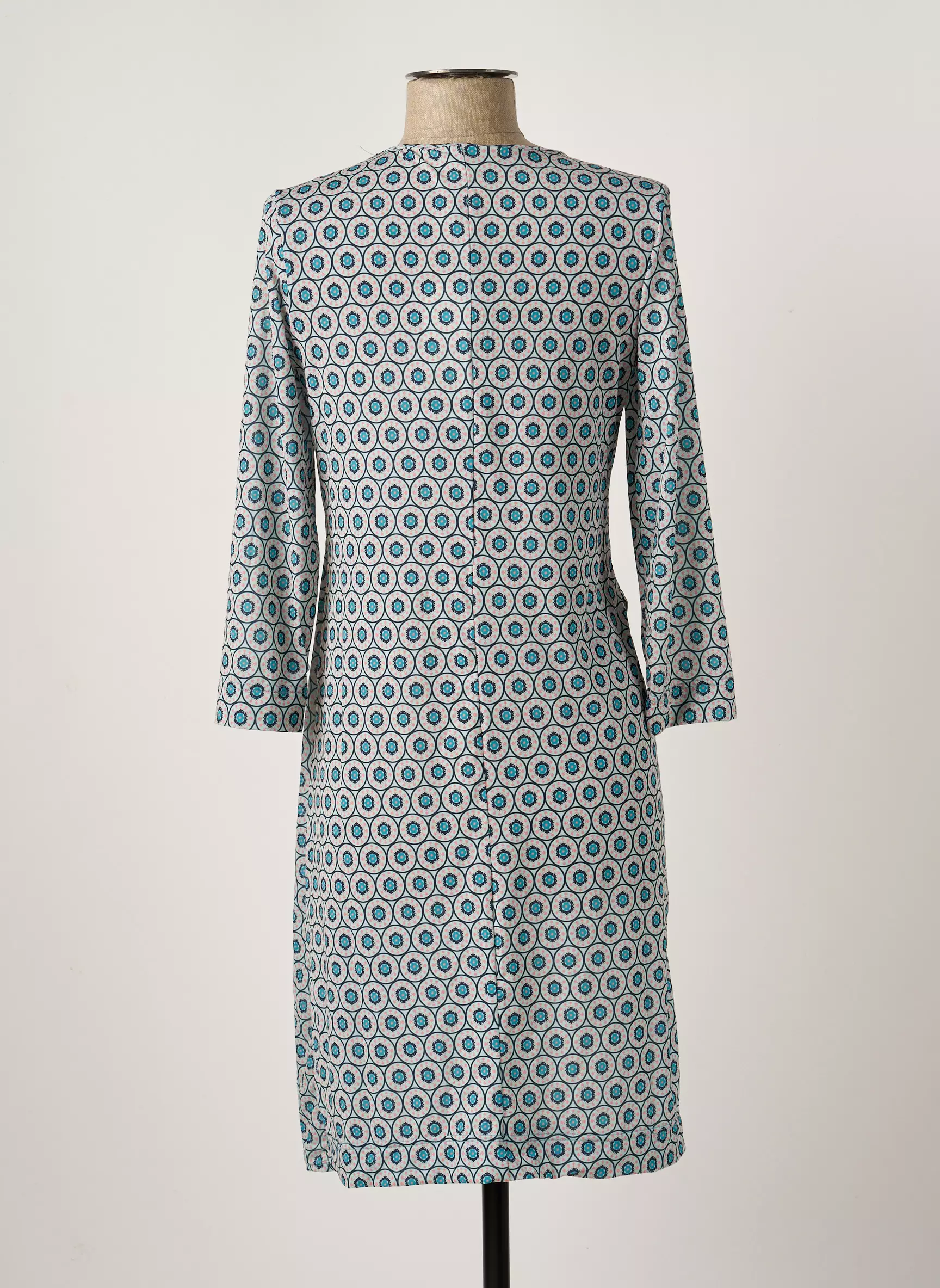 Areline Robes Mi Longues Femme couleur bleu