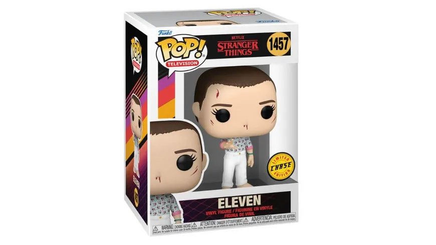 Funko - POP! - Stranger Things - Finale Eleven (mit Variante) Vinyl, 1 Stück, sortiert