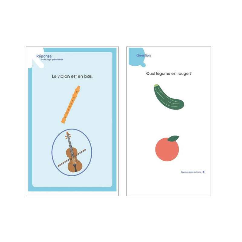 Livre Je suis en maternelle mon quiz de petite section - Père Castor Flammarion