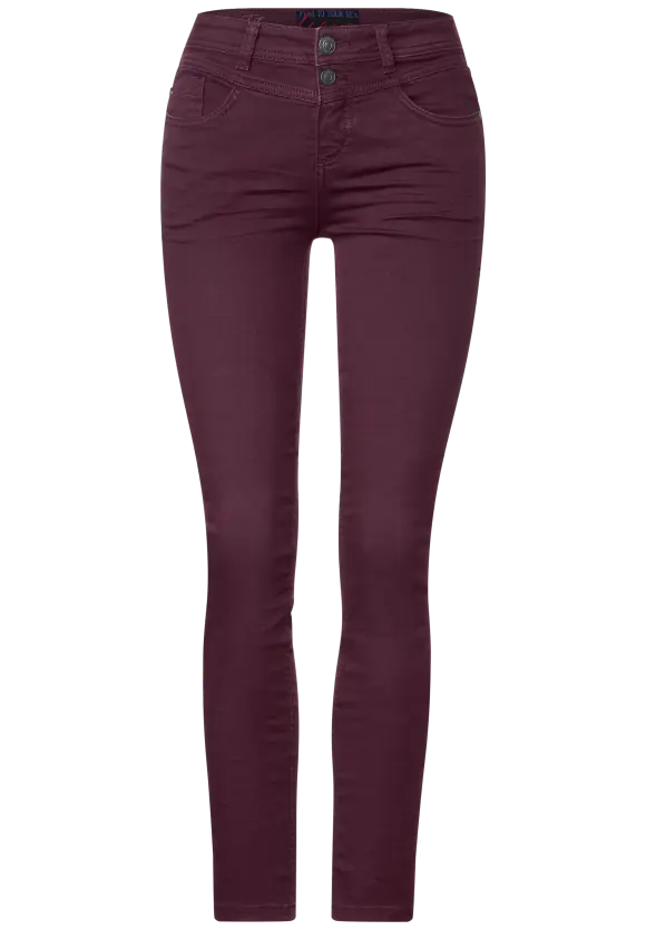 Street One Farbige Slim Fit Jeans