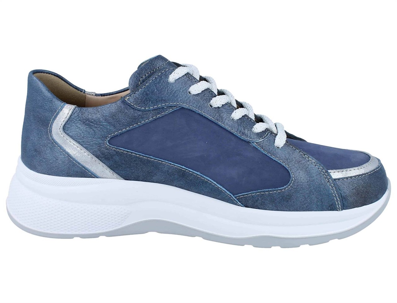 FINN COMFORT Freizeit Schnürer blau