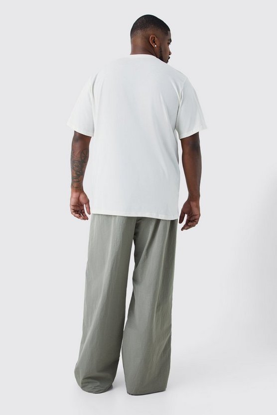 Plus Colorblock Man T-Shirt