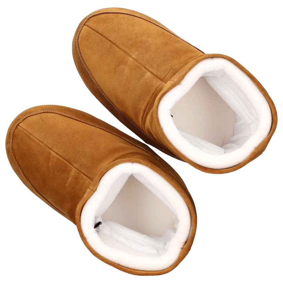 MOON BOOT - Snowboots ICON LOW Nubukleder - beige