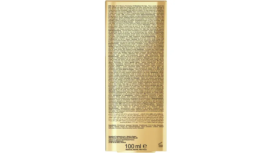OGX renewing + argan oil of morocco Penetration Oil Haaröl 100 ml