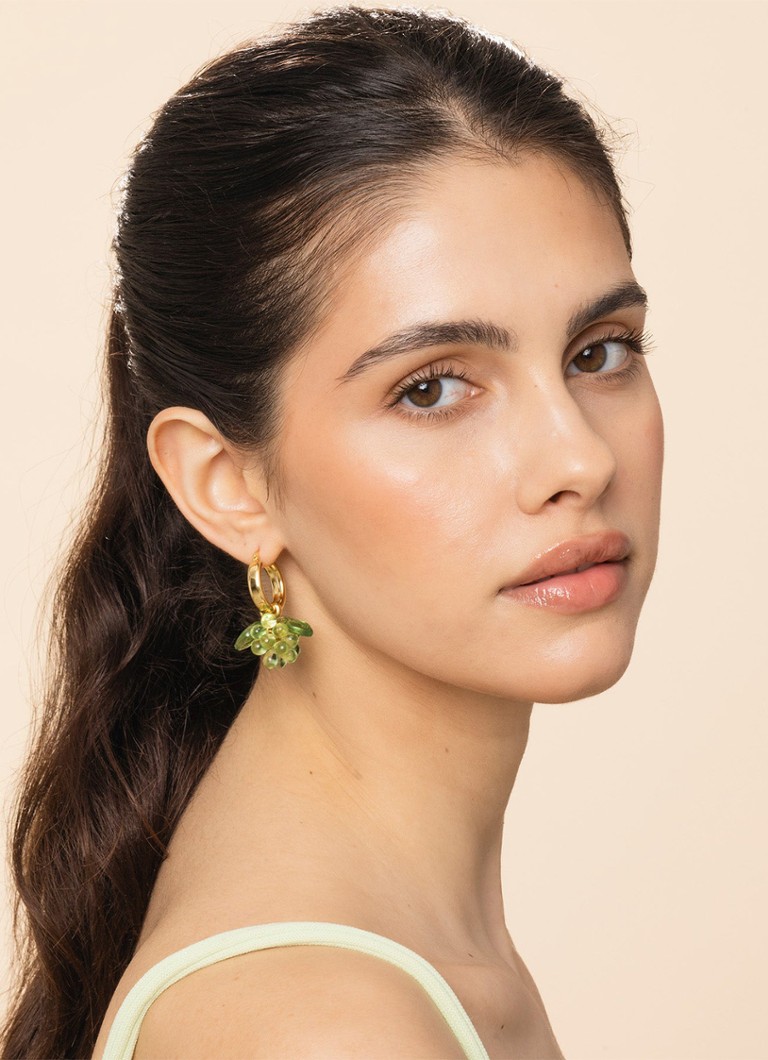ANNELE Appletini gold-plated earrings