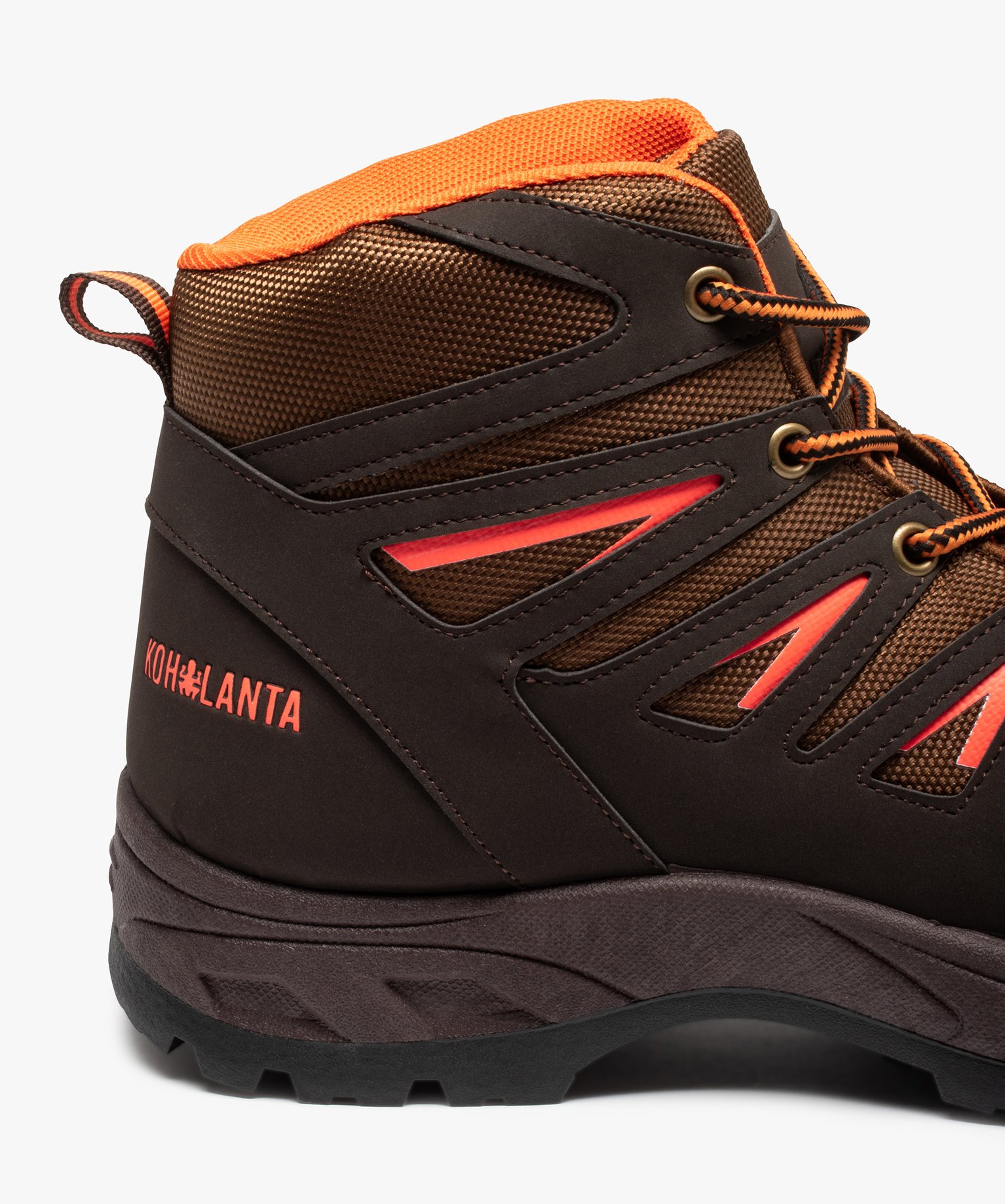 Chaussures de randonnée homme montantes – Koh-Lanta marron | GEMO