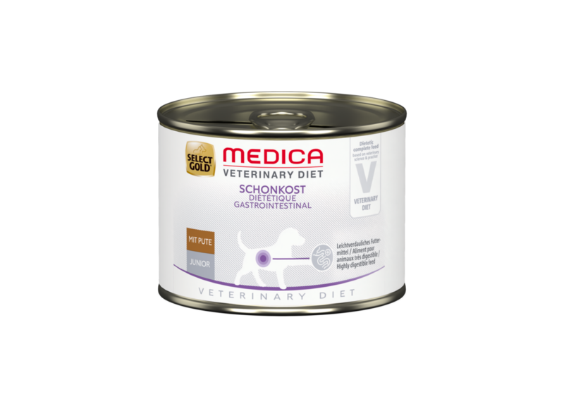 SELECT GOLD Hundenassfutter SELECT GOLD Medica Schonkost Junior 11x195g