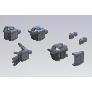 Builders Parts HD 1/144 MS Hand 01 (E.F.S.F.) Dark Gray