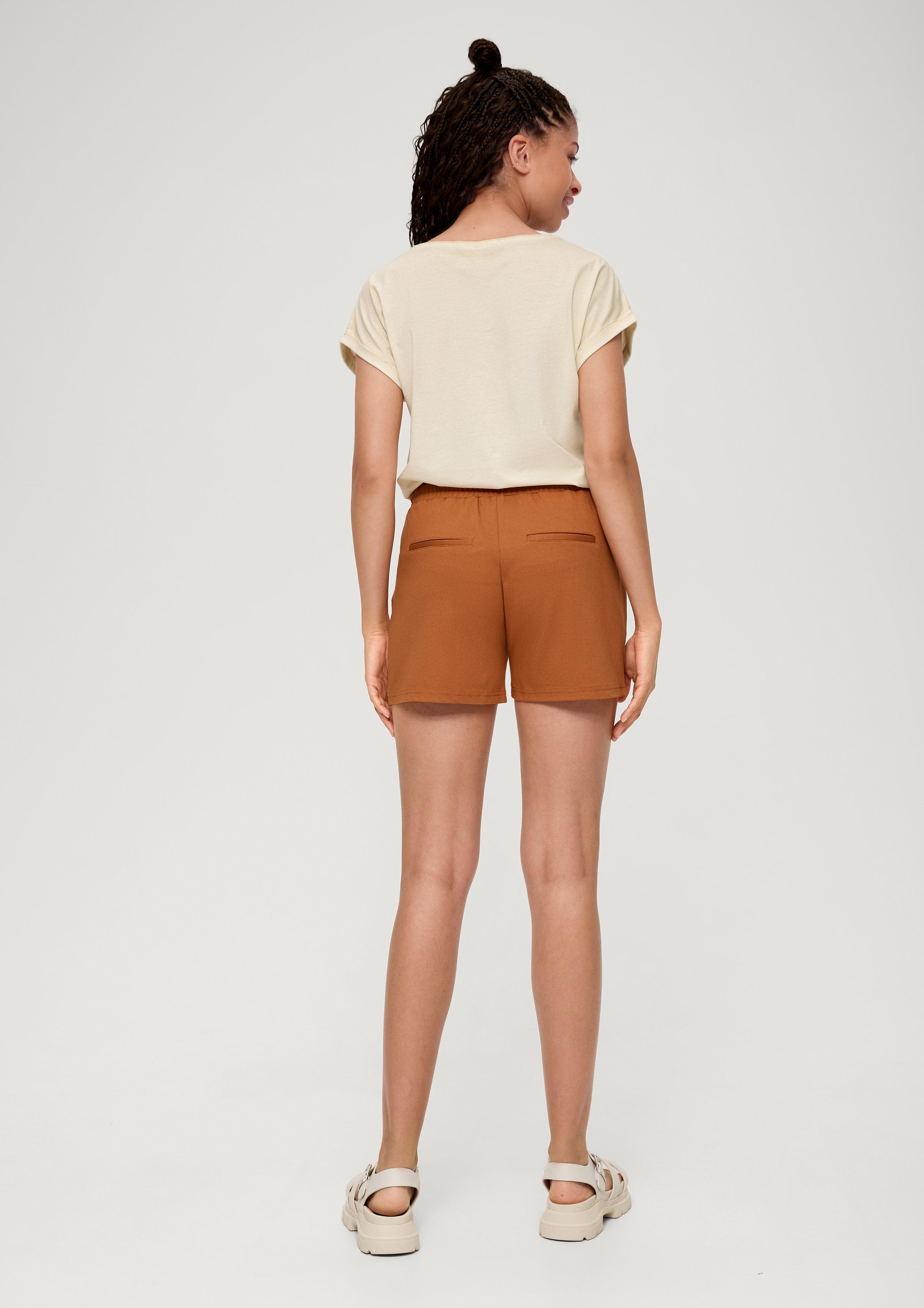 Regular: Shorts aus Viskosemix  2131211-8753