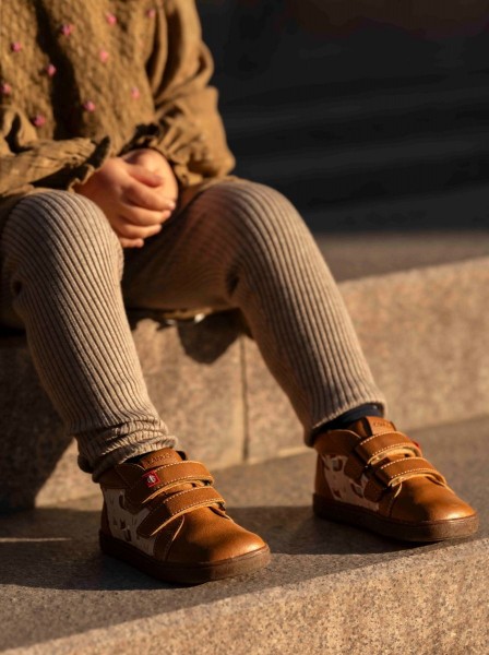 LANG.S Kids ~ Firefly MidCut Vegan Warm ~ Walnut