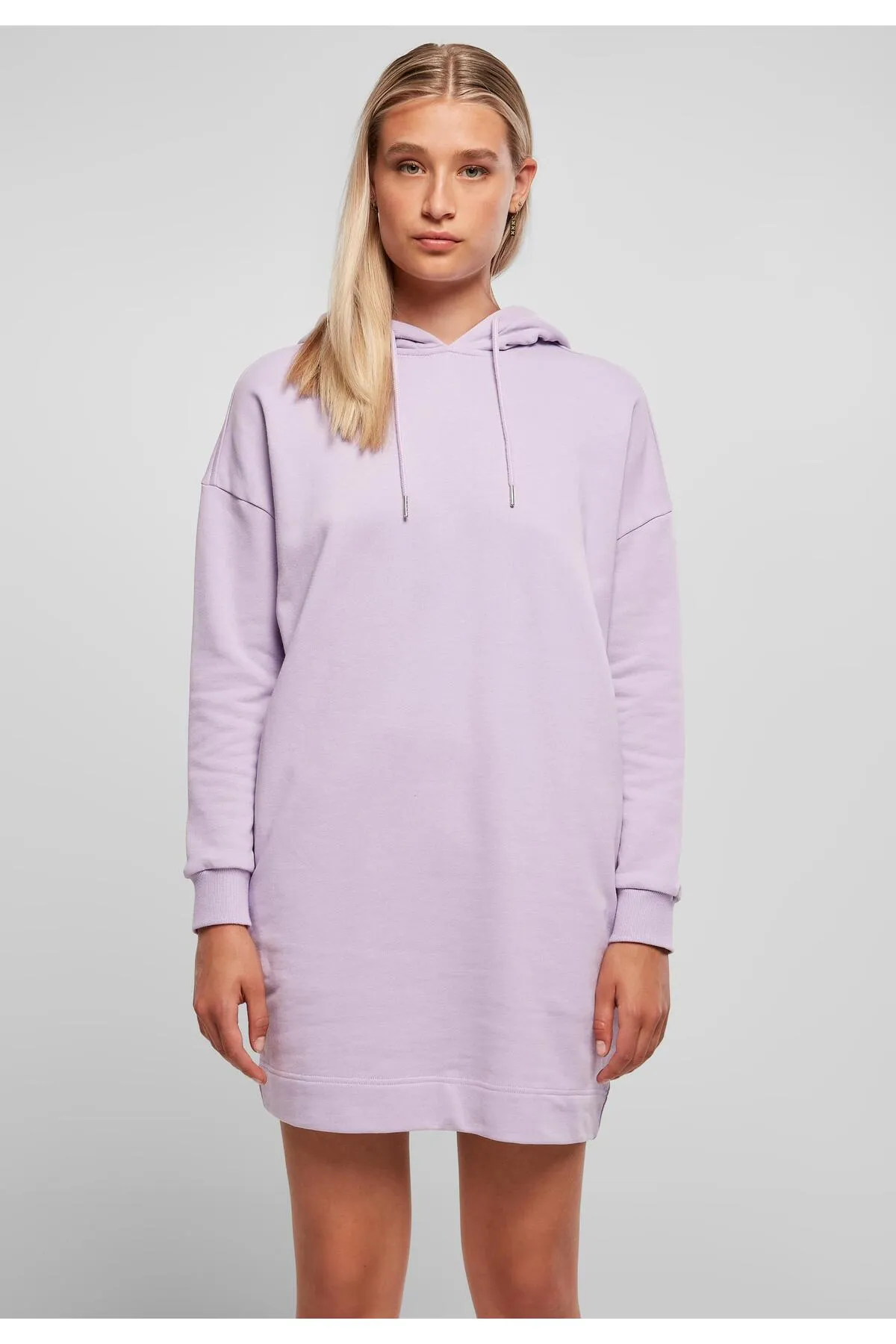 Urban Classics  Damen Damen-Kapuzenkleid aus übergroßem Bio-Frottee