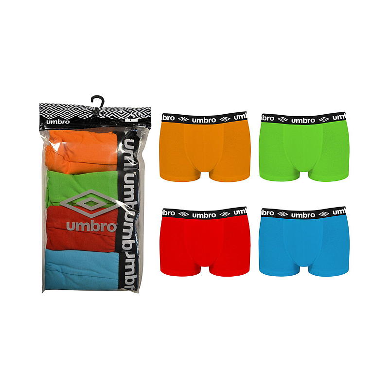 Umbro Boxershorts 4-pk str M-XXL Umbro
