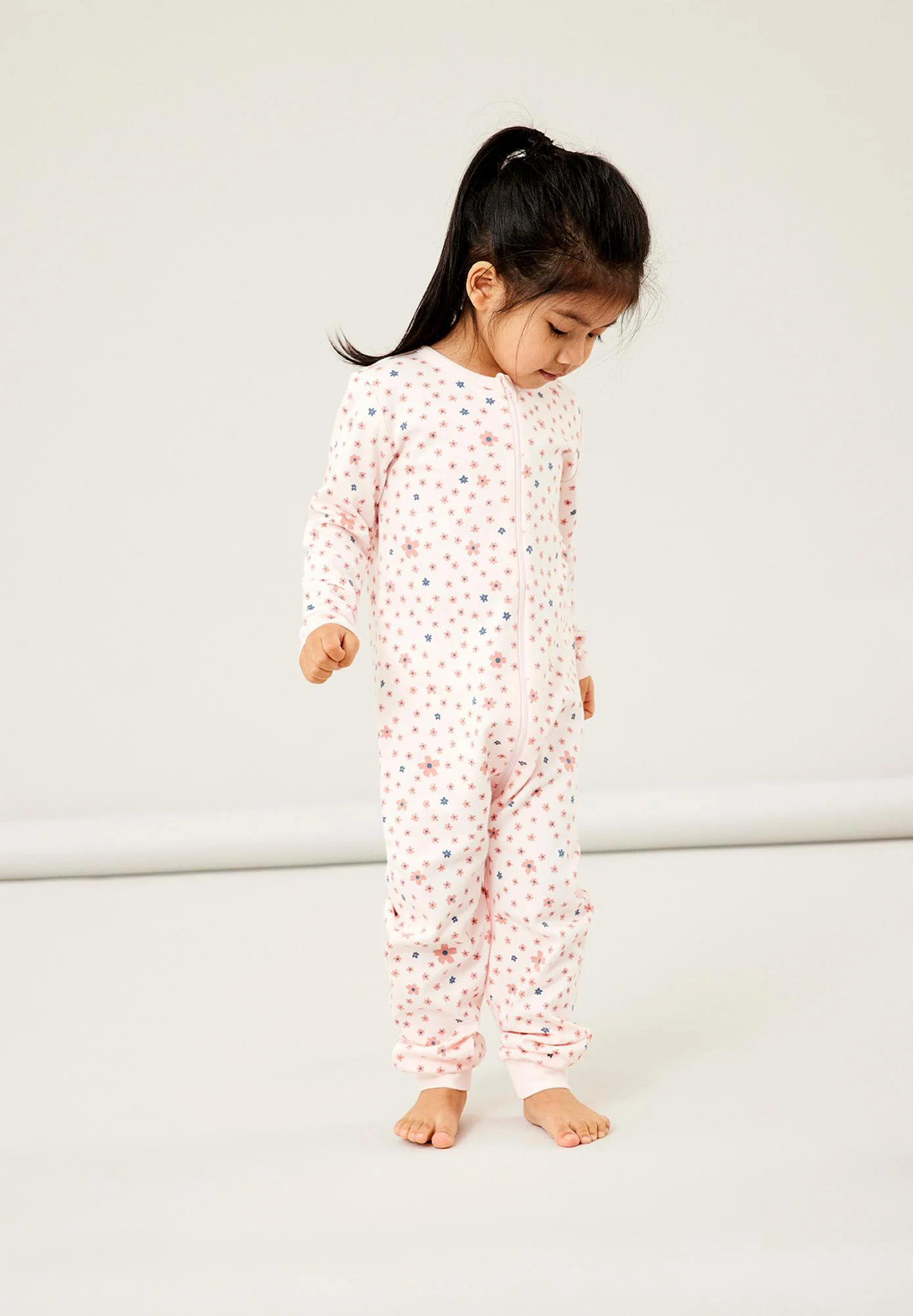 Name it NBFNIGHTSUIT ZIP ROSETTE FLOWER 2 PACK - Pijamas