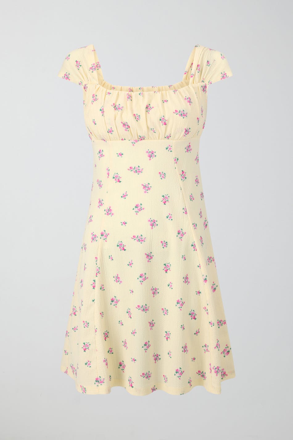 Ditsy mini dress