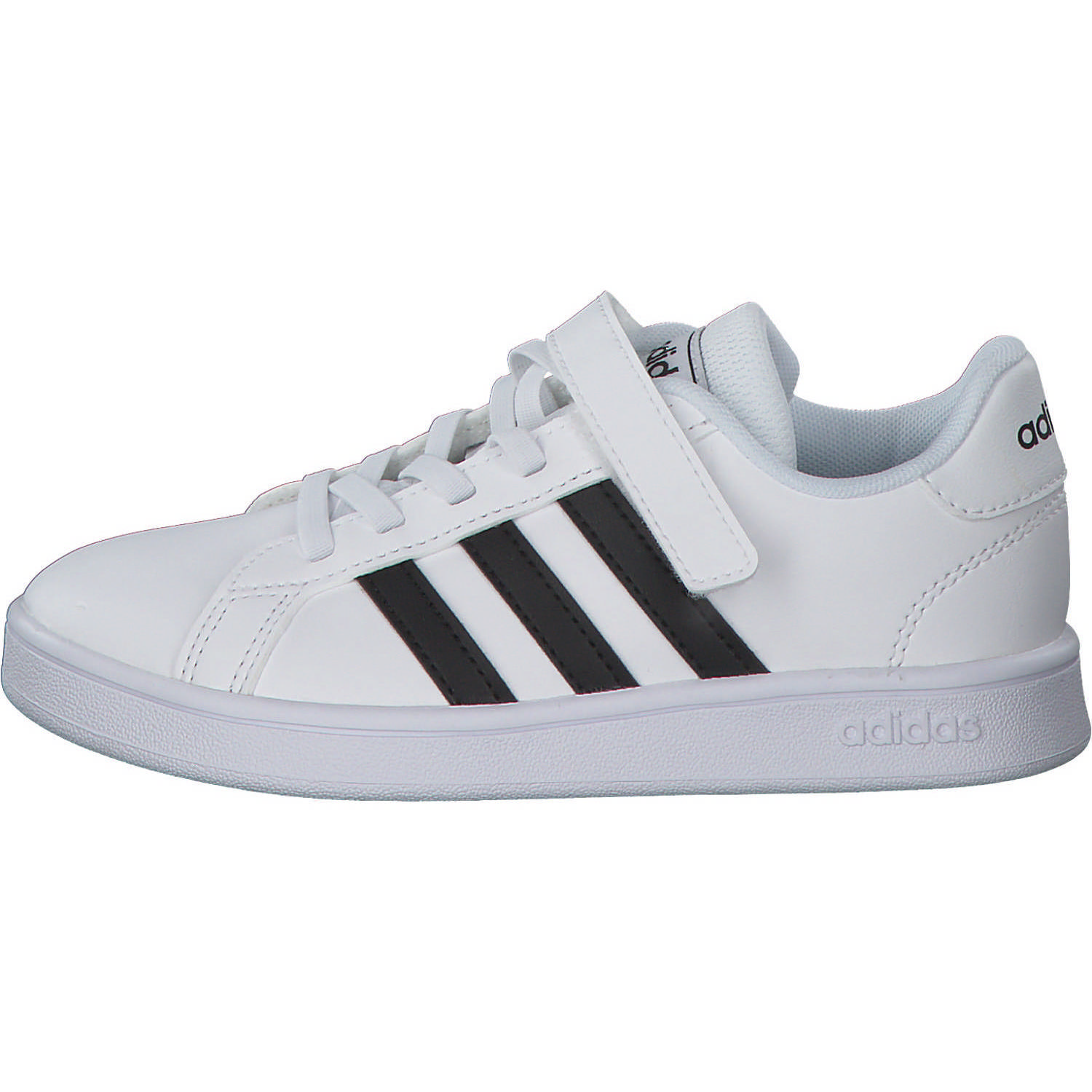 Adidas Core Grand Court C, Sneakers Low, Kinder, weiß schwarz