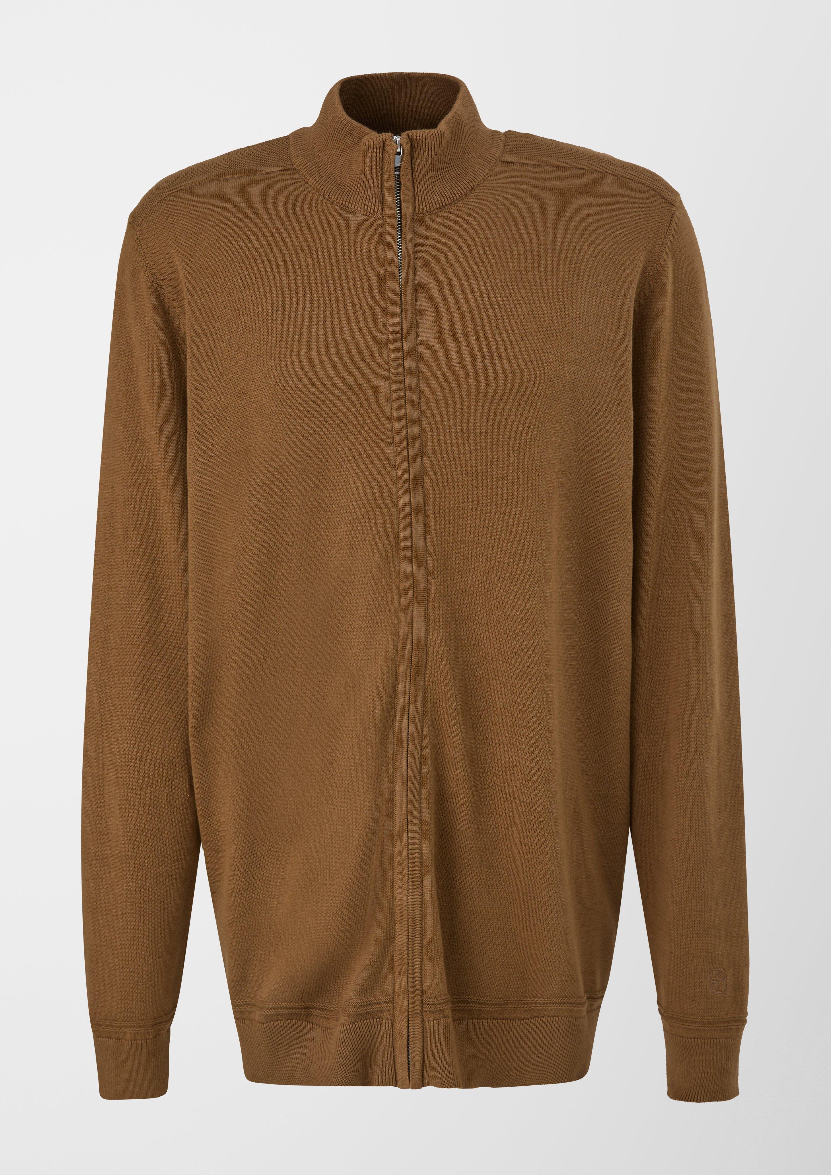 Strickjacke aus reiner Baumwolle  2124709-8592