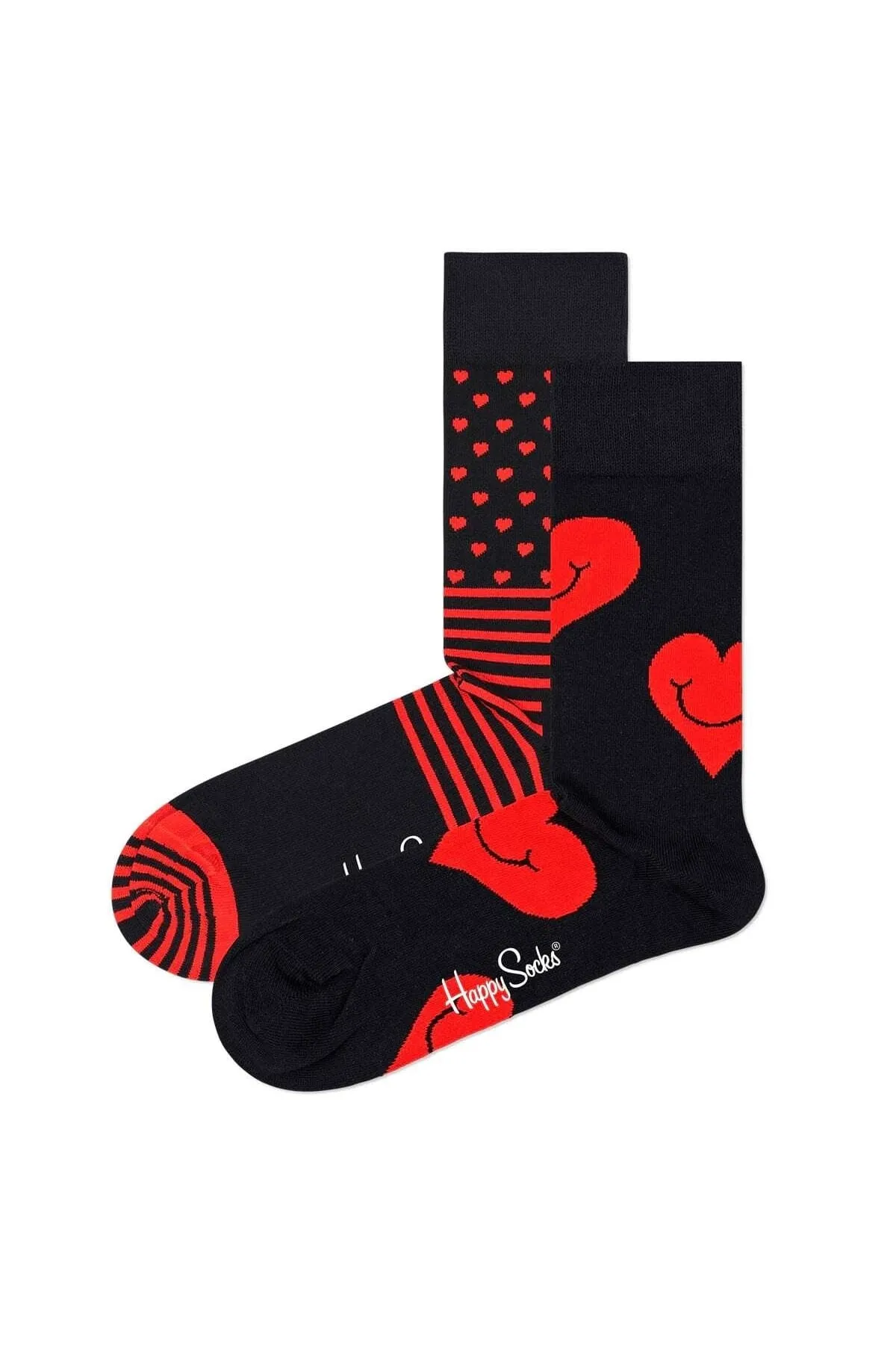 Happy Socks  2er-Pack Socken-Geschenkset „I Heart You“.