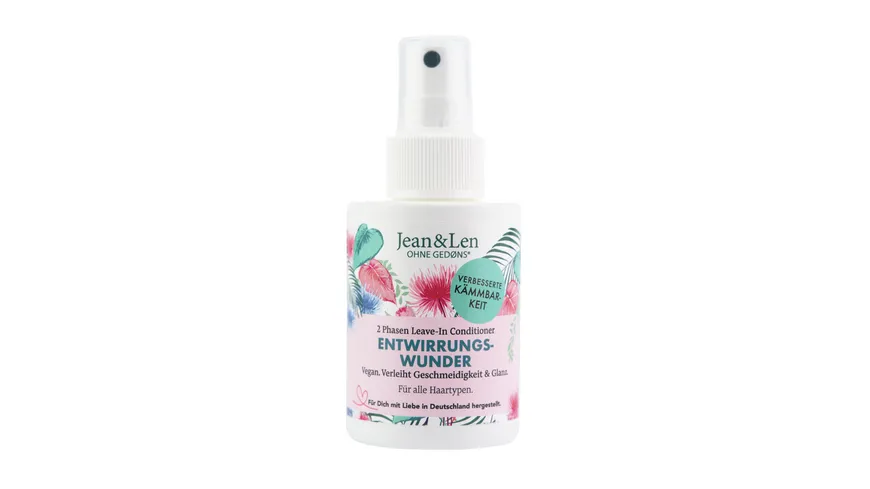 Jean&Len Haarkur Entwirrungswunder 2 Phasen Leave In Conditioner 100 ml
