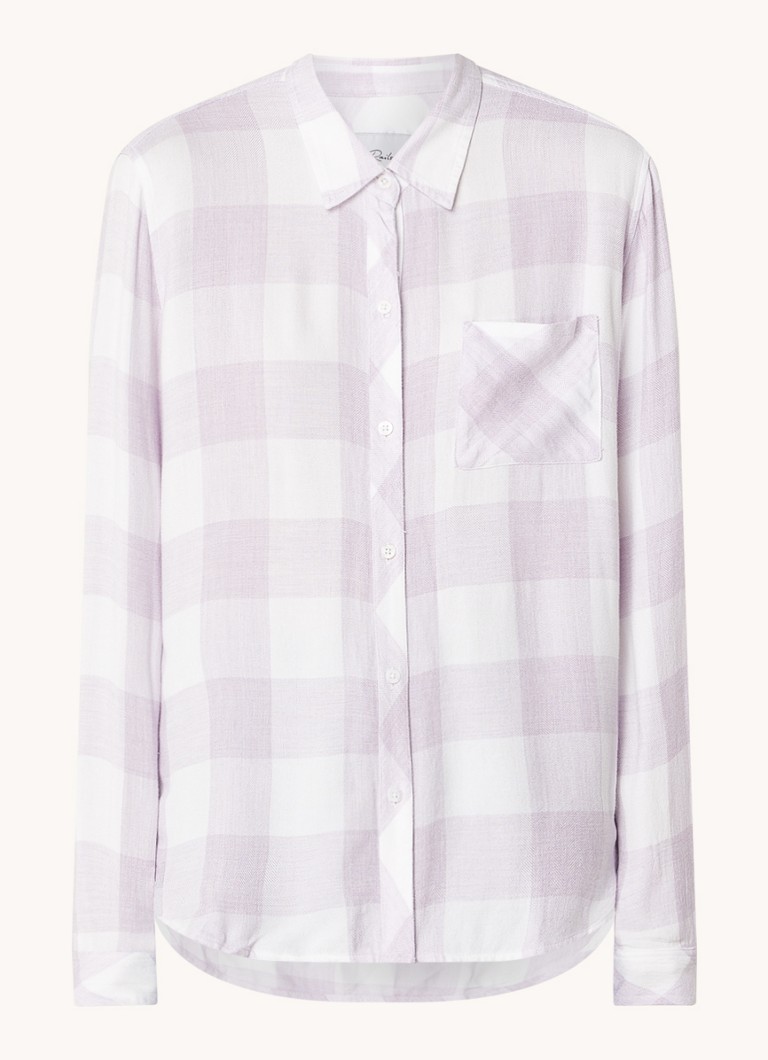 Blouse Rails Hunter en flanelle à carreaux