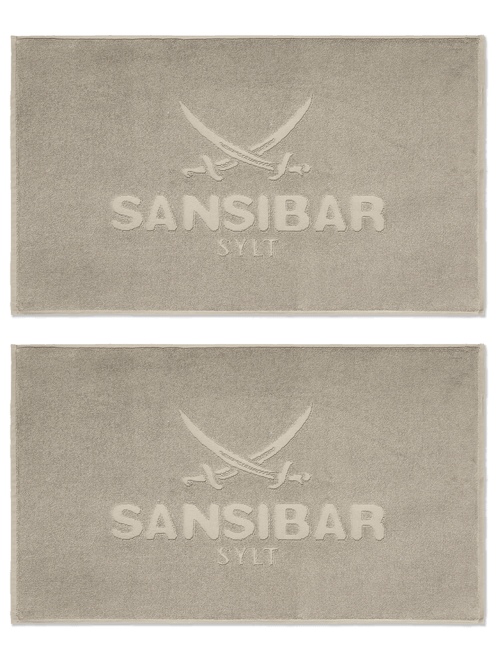 Sansibar 2er Set Sansibar Badvorleger in Taupe günstig kaufen 50 x 80 cm