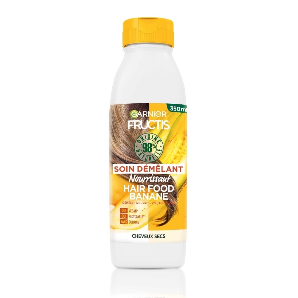garnier Fructis Hair Food Démêlant nourrissant à la banane pour cheveux secs