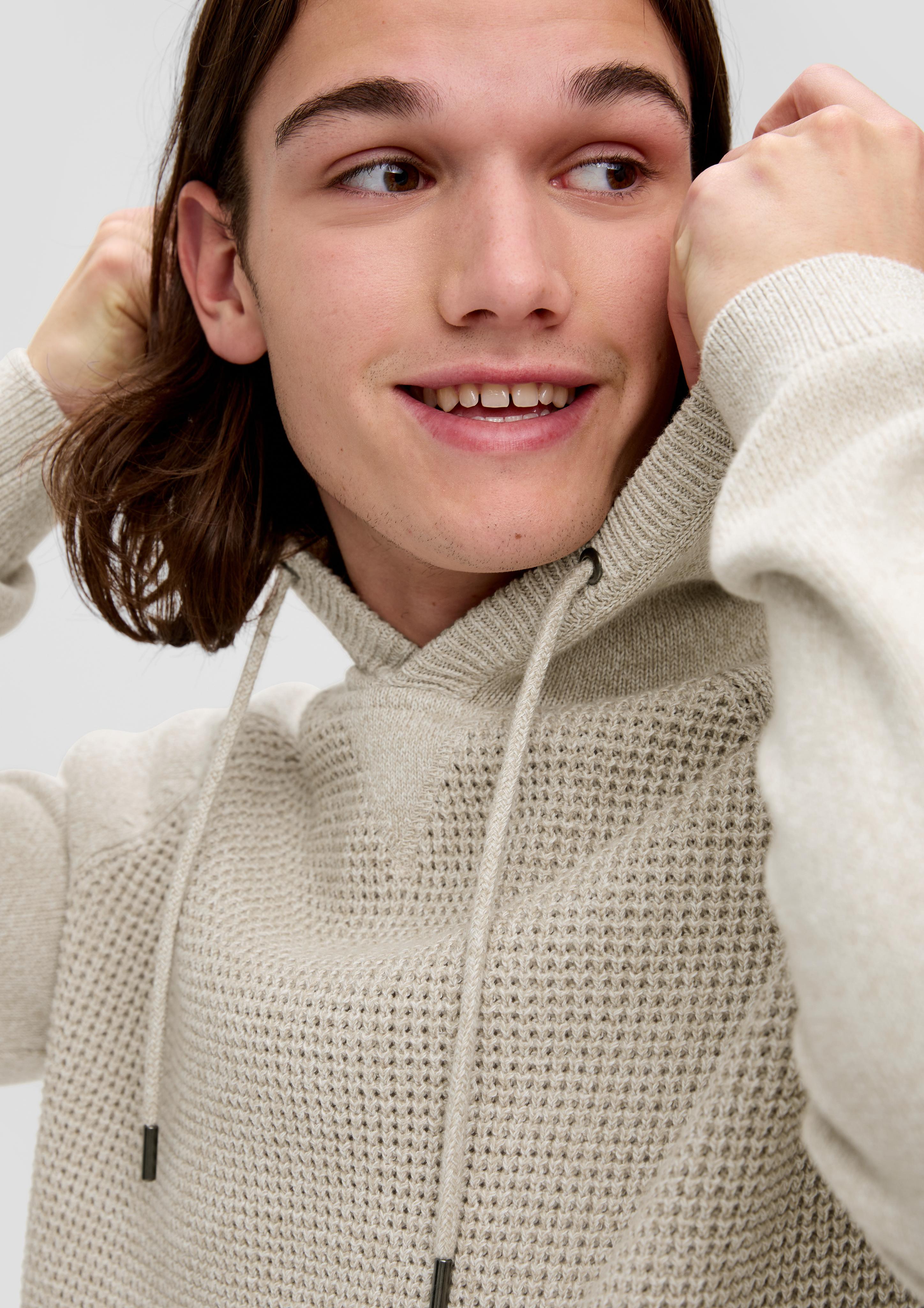 Strickpullover mit Kapuze  2145233-81W0