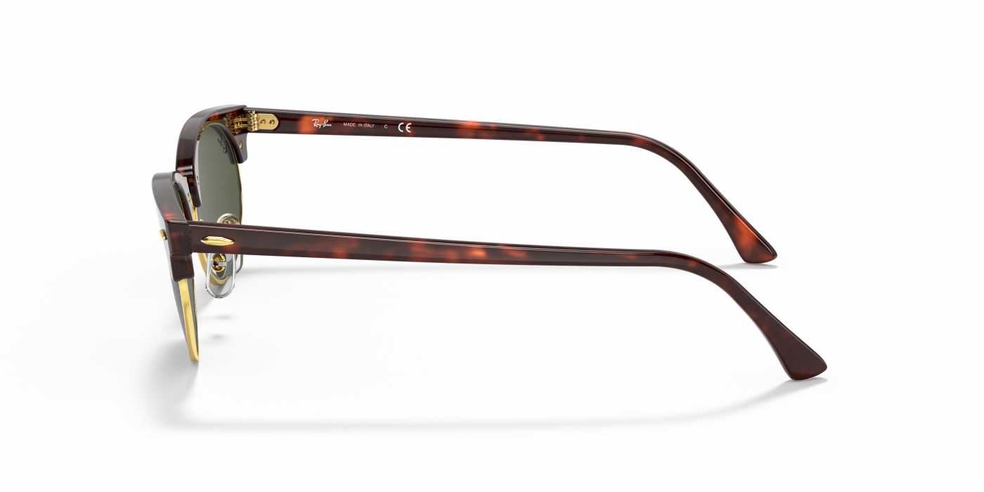 CLUBMASTER OVAL LEGEND GOLD - Lucido Tartarugato Verde