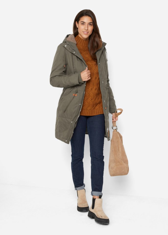 Parka, gefüttert