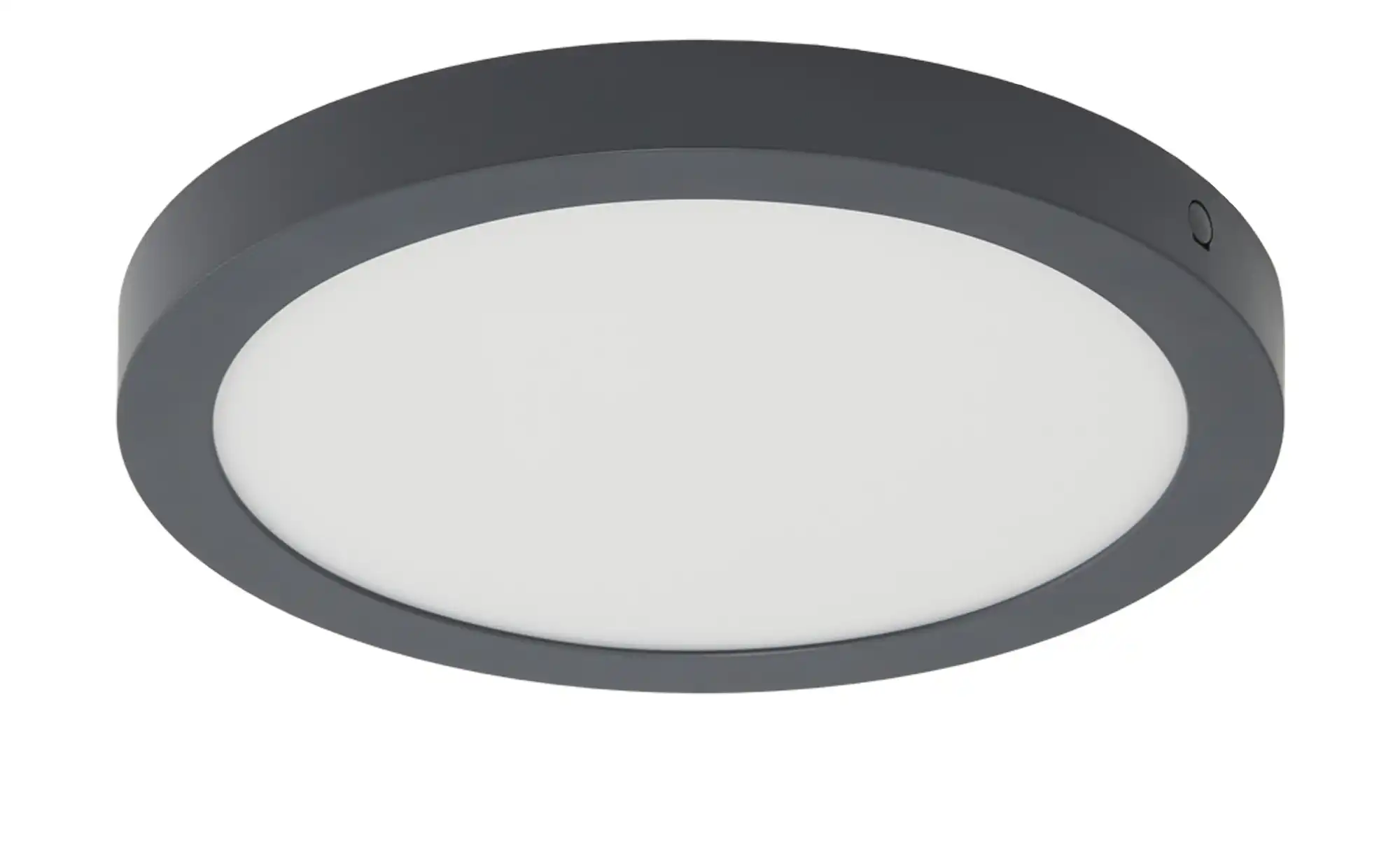 LED-Deckenleuchte, rund, hellblau