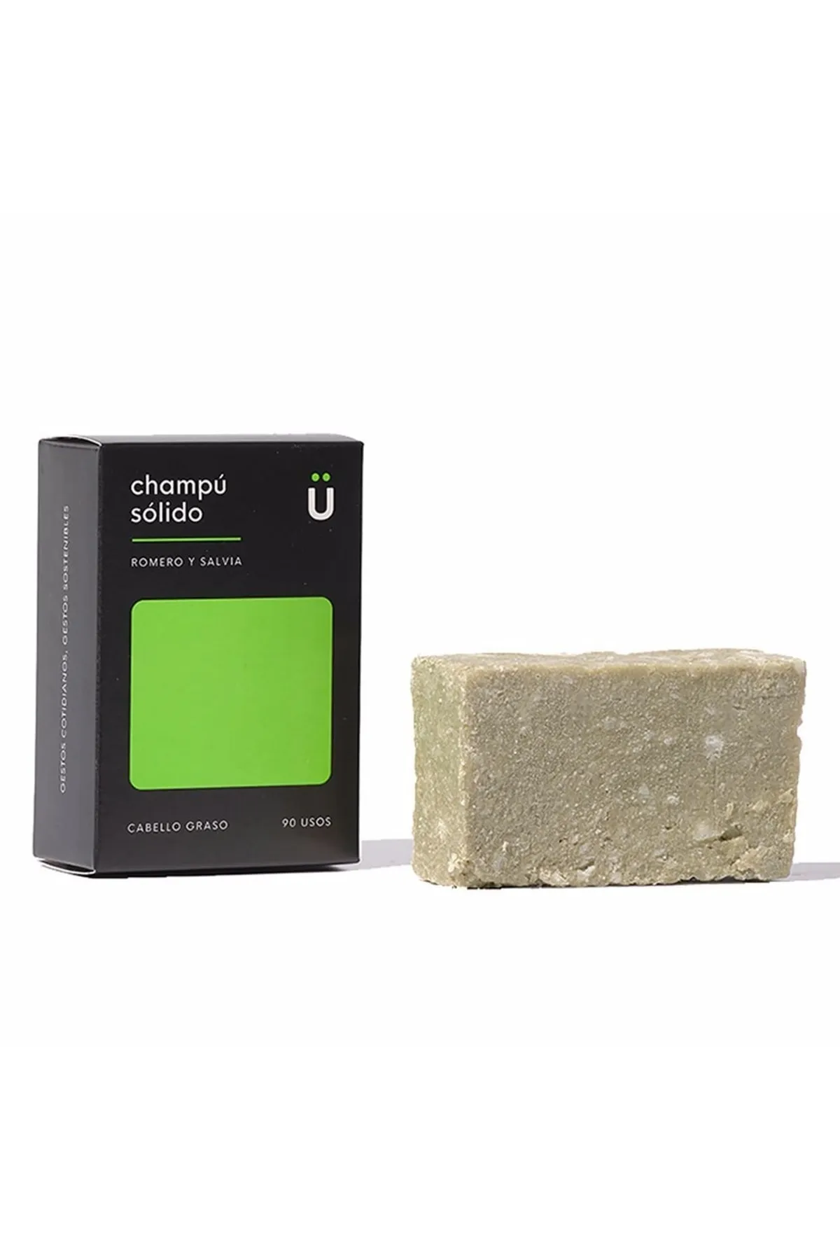 Naturbrush  Champú Solides Haar Graso 90 Gr 90 g